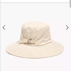 Cotton linen packable sun hat